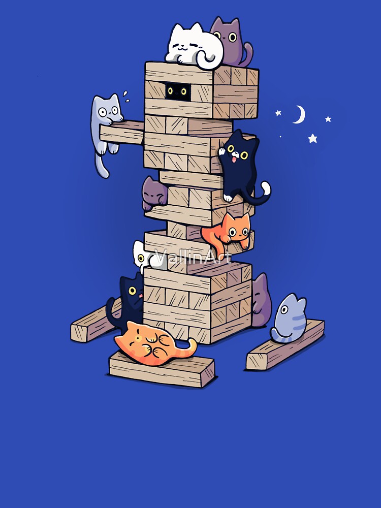 Kitten Gaming by VallinArt