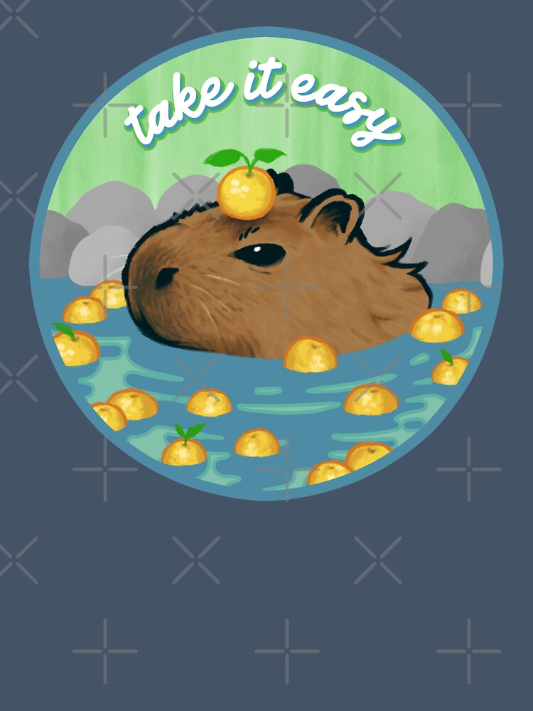 Chill Capybara by StudioMarimo