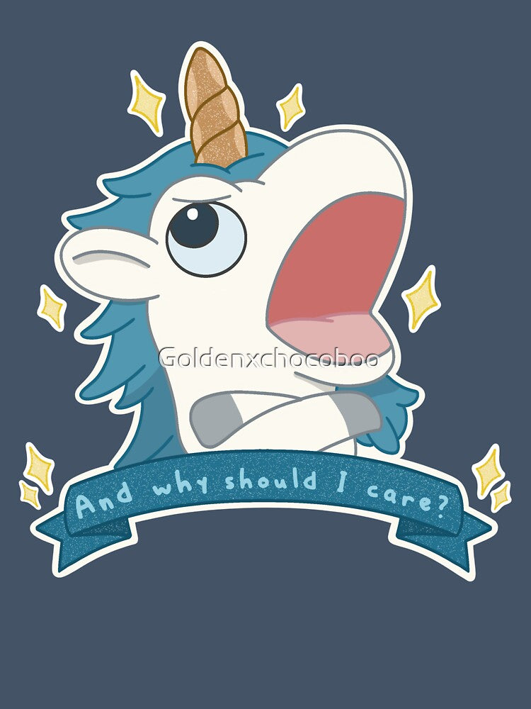 Unicorse has no cares at all. by Goldenxchocoboo