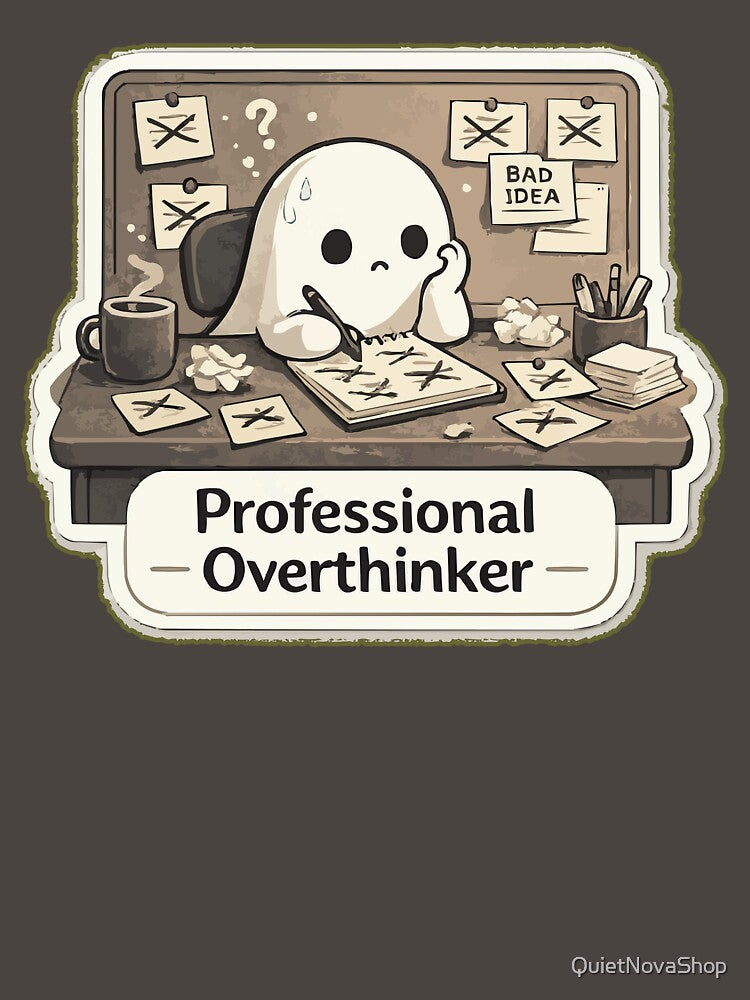 Professional Overthinker by QuietNovaShop