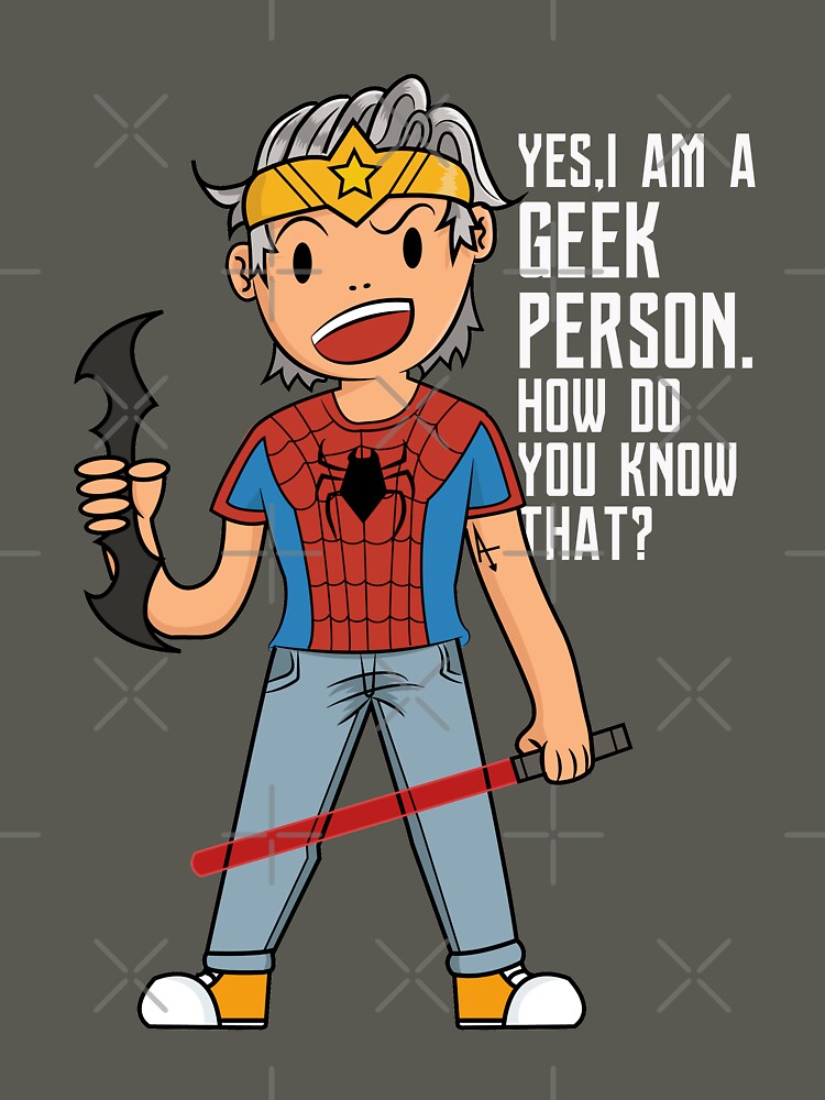 Yes, I'm a Geek person by Bruno Artist