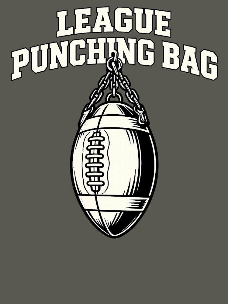 League Punching Bag Fantasy Football Shirt Funny League Loser Joke Fantasy Football Humor Tee by Grayson809