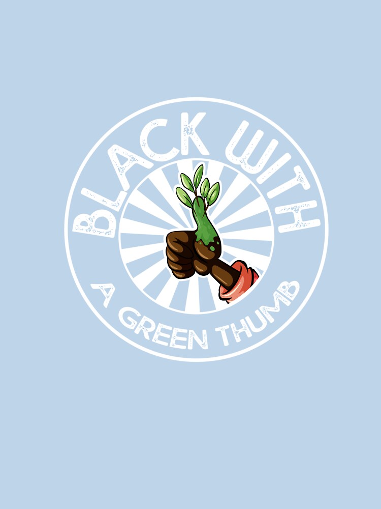 Proud Black Plant Parent Green Thumb Art by SP Motif