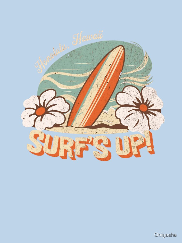 Hawaii Surfing Honolulu Beach Surf by Oniyasha