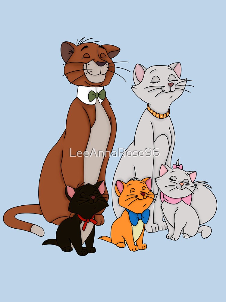 Aristocats family portrait by LeeAnnaRose96