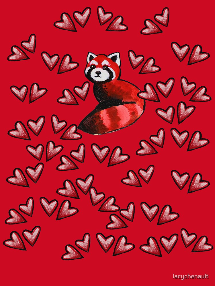 Red Panda Love by lacychenault