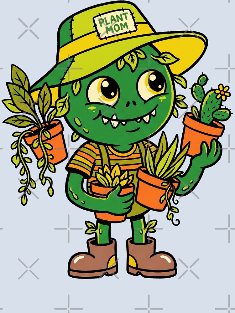 Monster Plant Mom Crazy Plant Lover — Gardening Lover Monster Plant Lover Mothers Day by Im-Ara