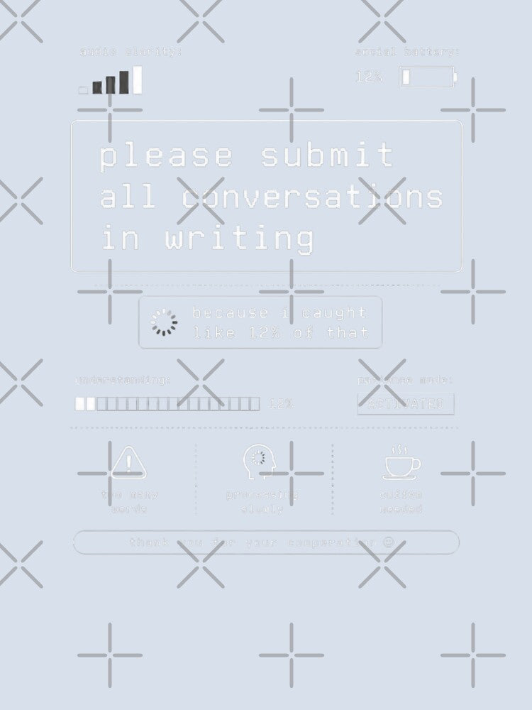 Please Submit All Conversations In Writing | Introvert Humor by SoundStyleShop