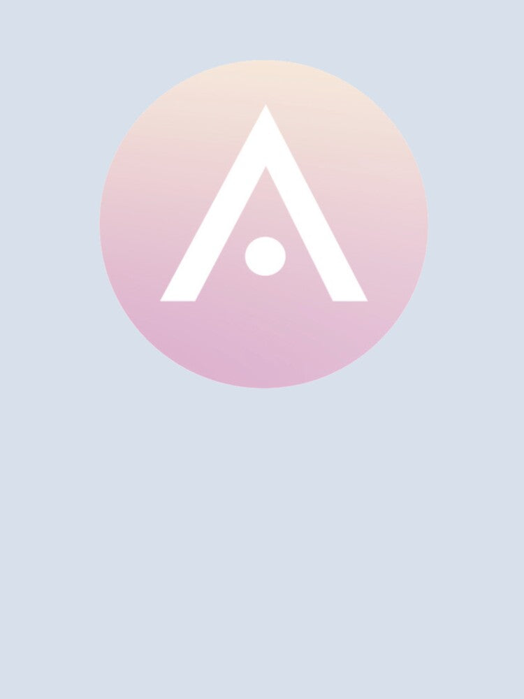 Pink Ombré Aveda Logo by Dalaura