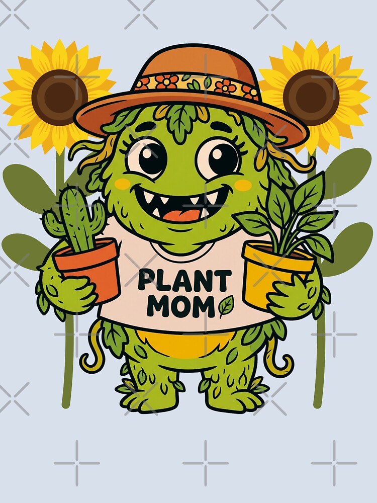 Crazy Monster Plant Mom – Funny Gift for Plant Lovers Great Mother’s Day idea by Im-Ara