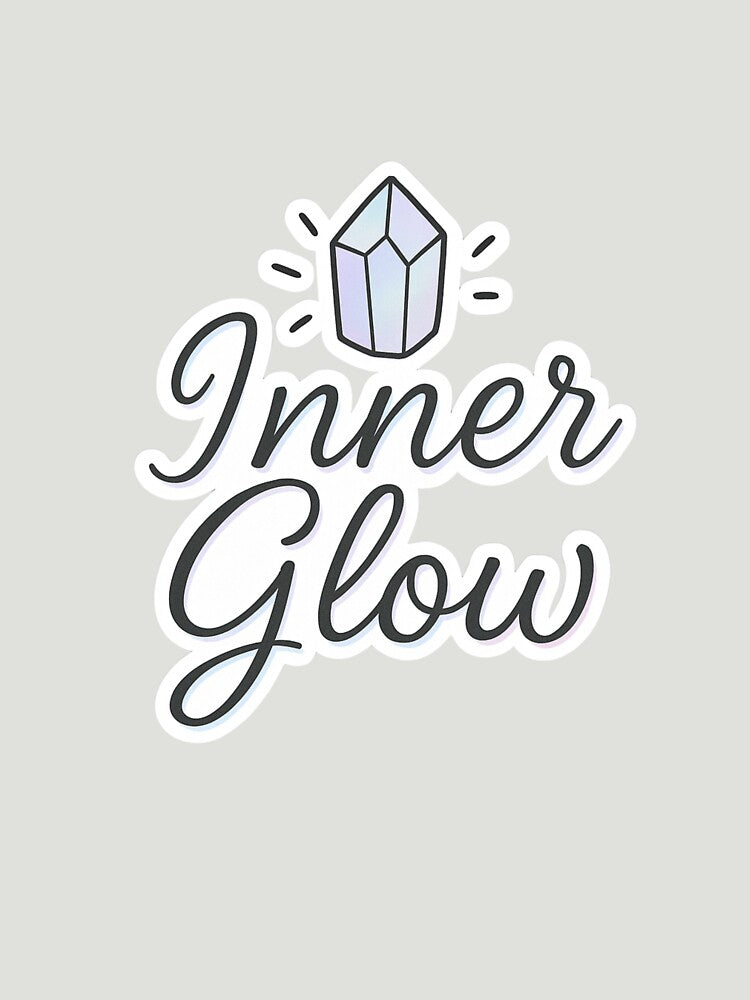 Inner Glow – Opalite Crystal Energy Aesthetic | Minimal Spiritual Calm Design by RedVista
