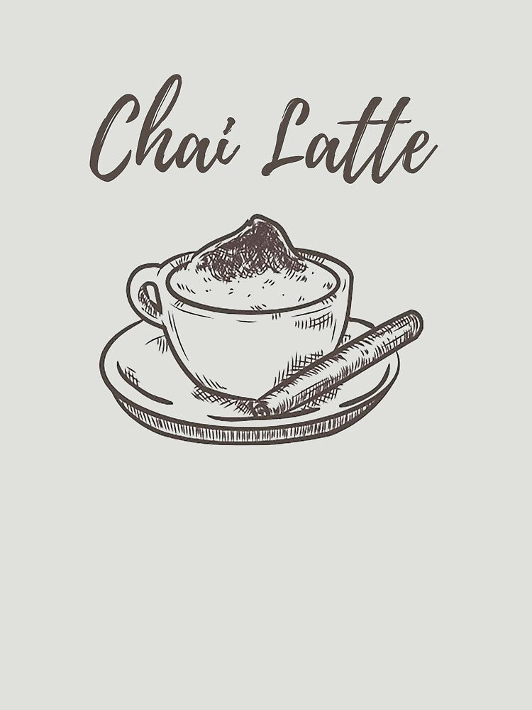 Vintage Chai Latte Illustration by Verycutethings