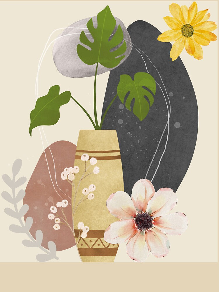 Boho Aesthetic Boho Plant by MarcelooArt