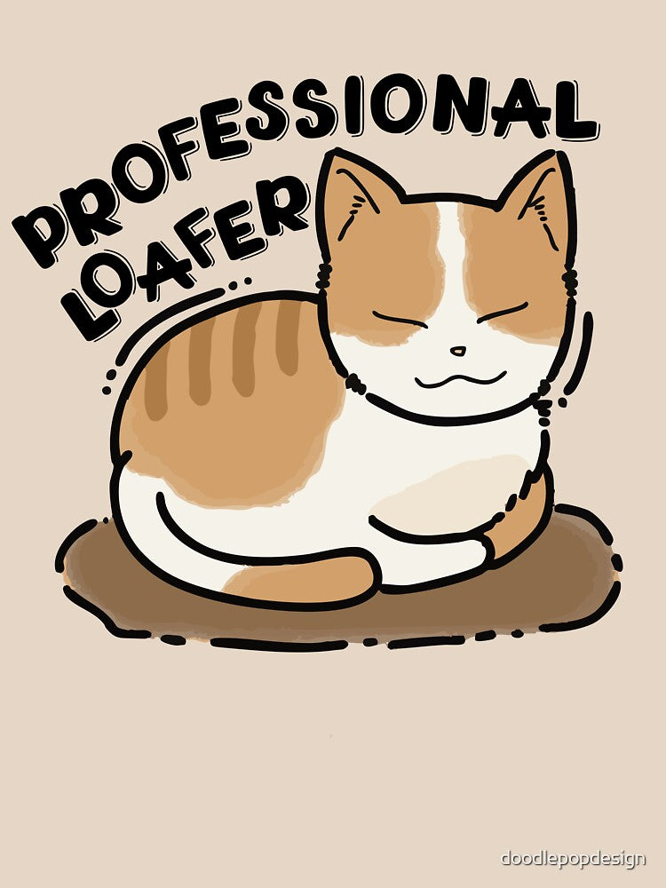 Tabby Cat Professional Loafer by doodlepopdesign