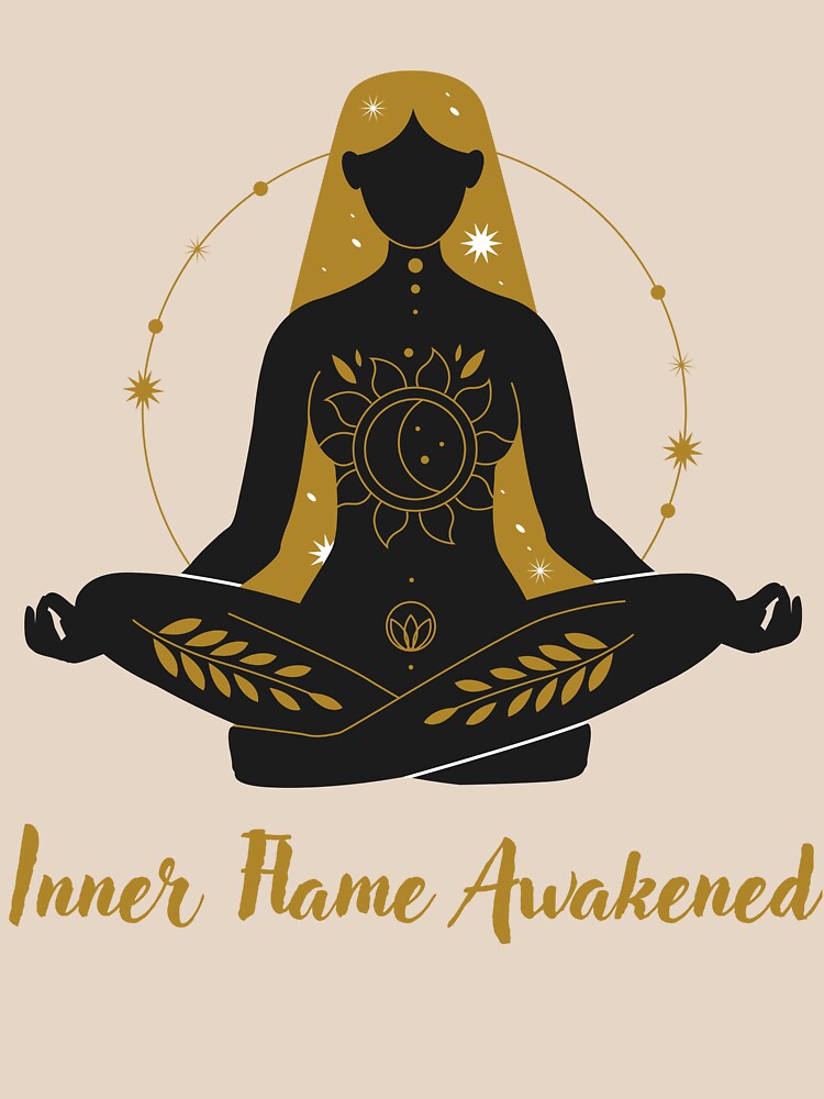 Inner Flame Awakened – Divine Energy Woman by PranaLume