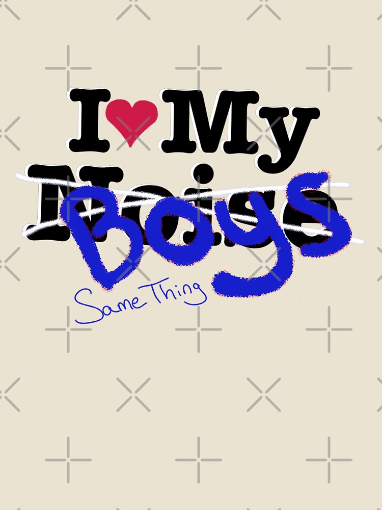 Love my boys II by Doodles by Kiki