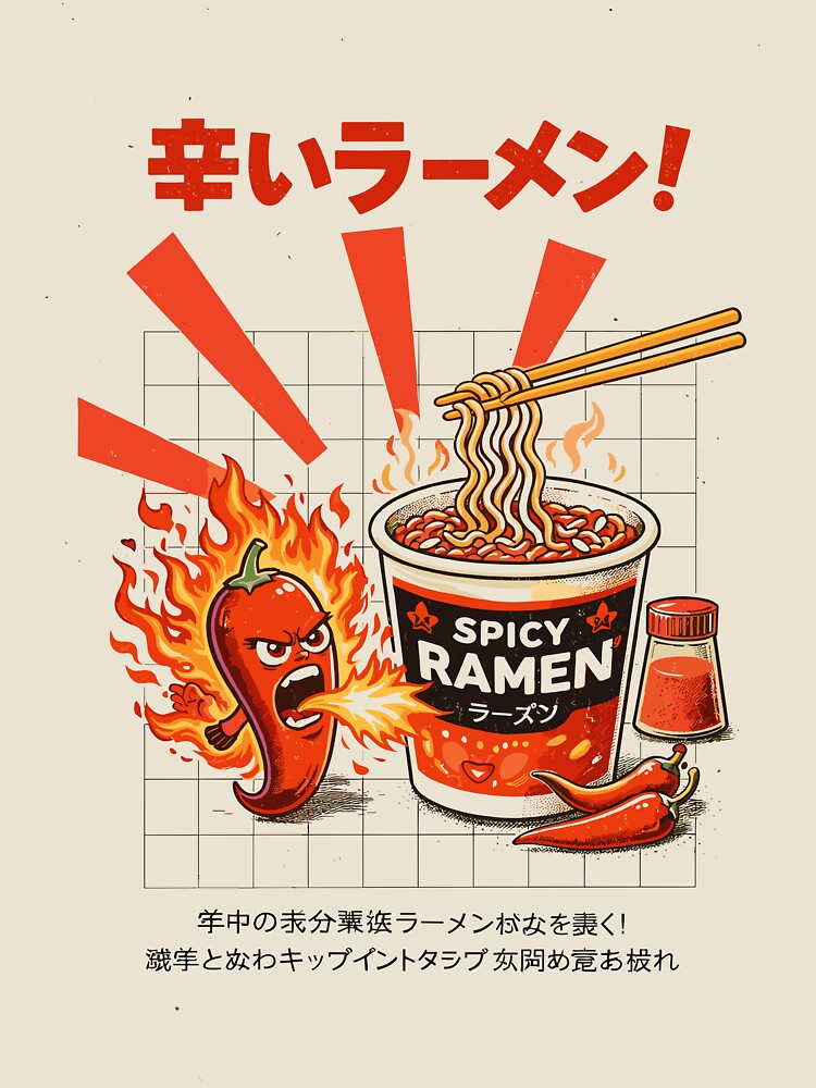 Spicy Ramen by Matinez Pink