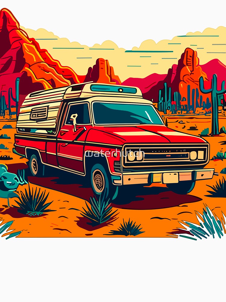 Sunset Mirage: 80s Desert Expedition by waterhutch