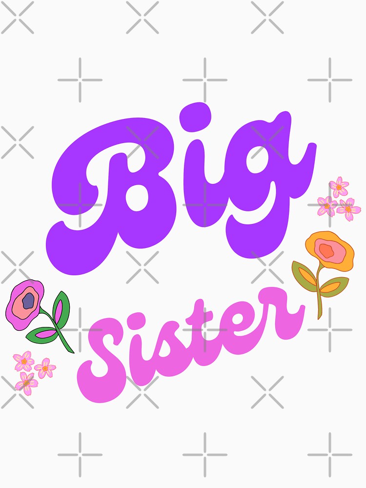Big Sister New Baby Announcement Funny Big Sister to Little Sister, Big Sister Announcement by Kaladzishop