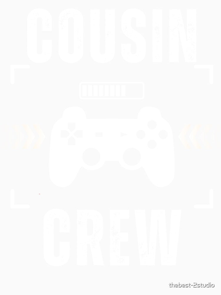 Vintage Cousin Crew Funny Video Game Lover Matching by thebest-2studio