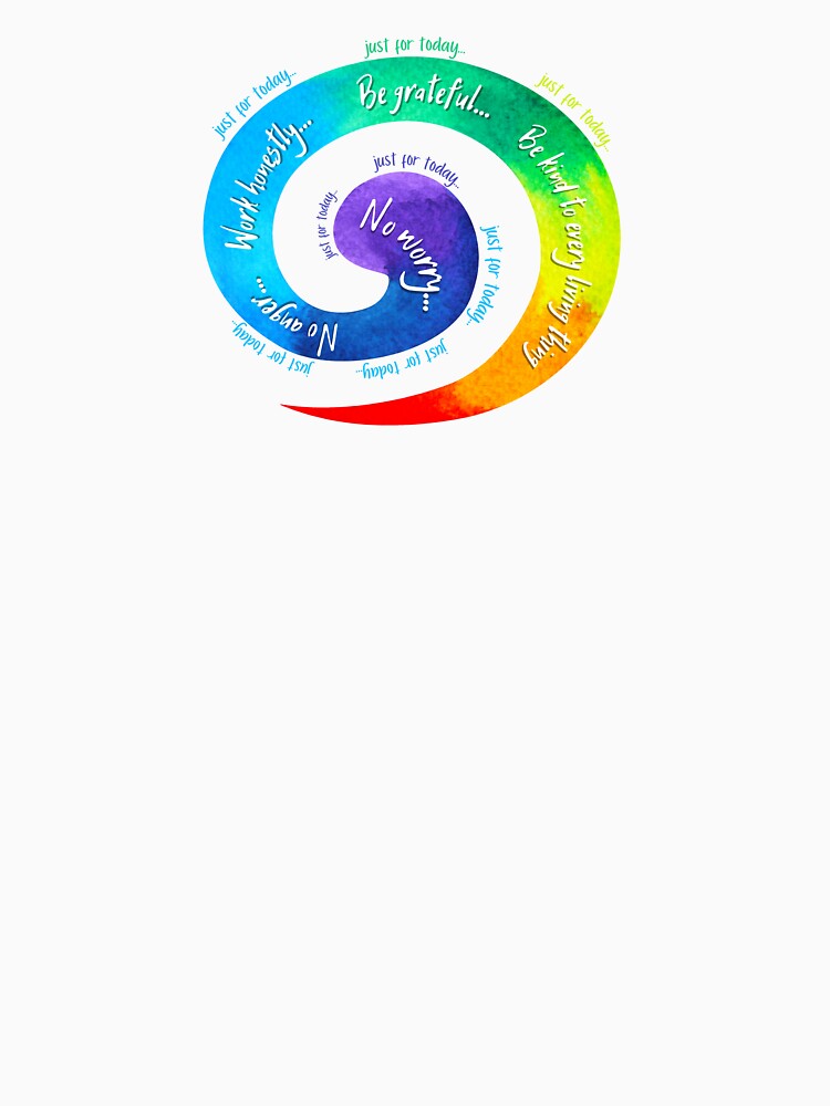 Reiki Precept Spiral by Sergio's Vibe Lab