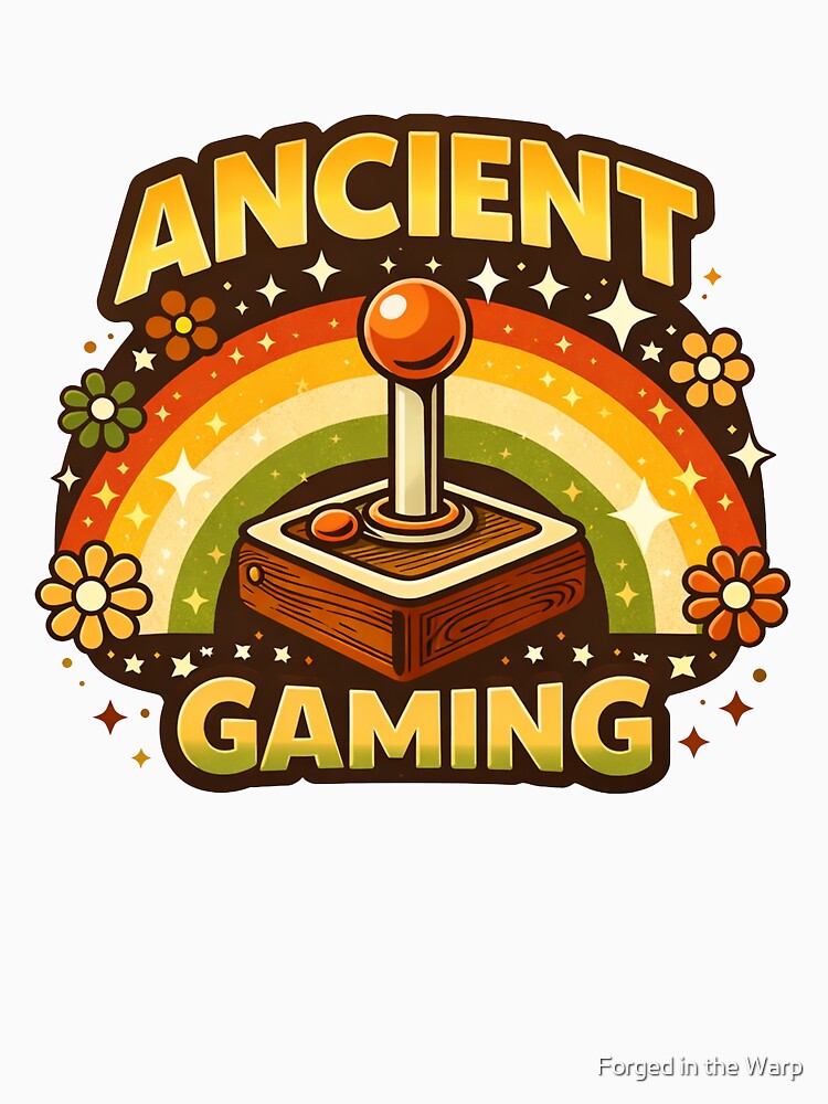 Ancient Gaming Retro 70s Gamer Shirt by Forged in the Warp
