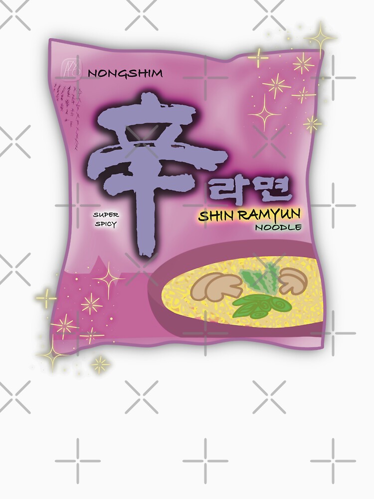Shin Ramyun NONGSHIM instant noodles but cute by aezxo
