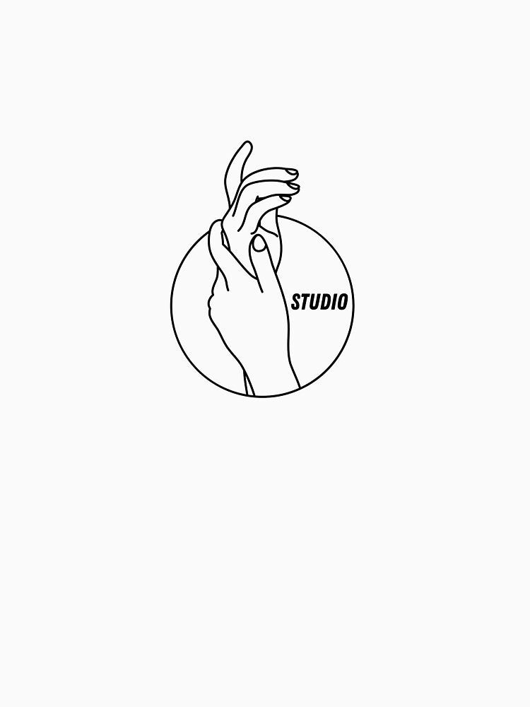 Minimalist Nail Artist Studio Line Art by STUDIODRKS