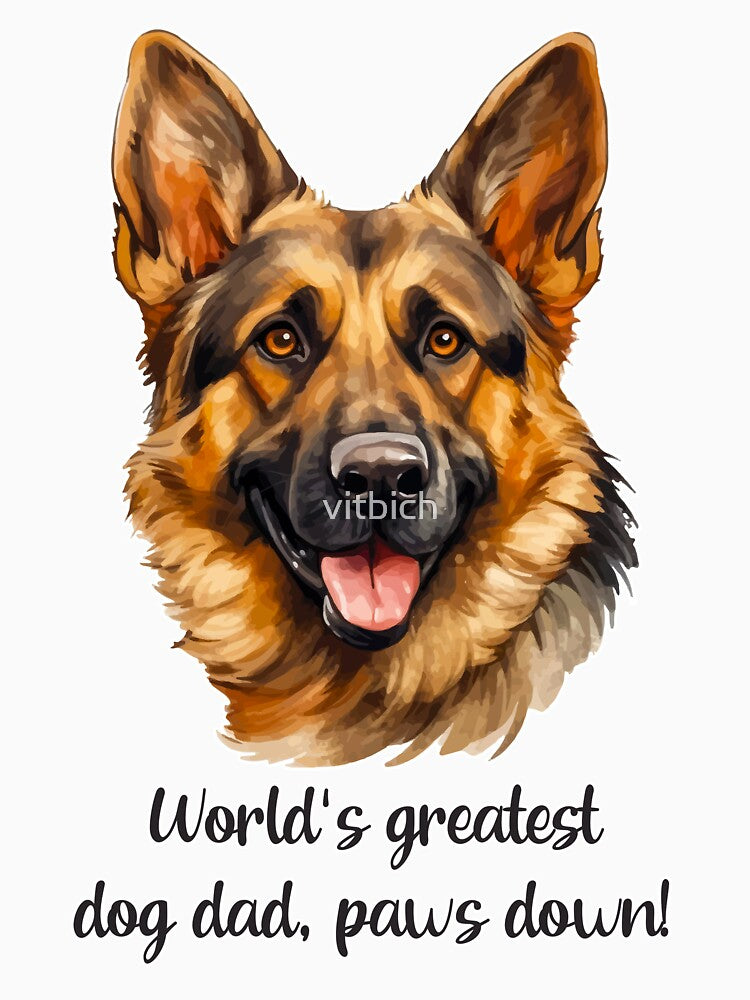 Worlds greatest dog dad, paws down! by OCNau