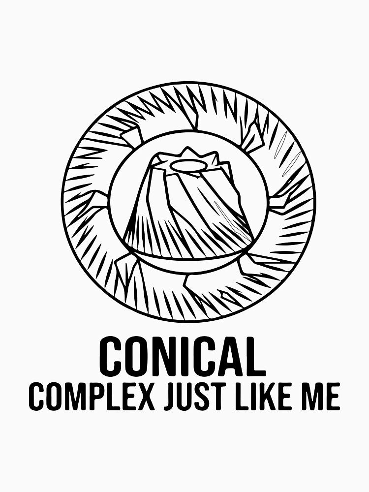 Conical Complex Just Like My Coffee by Alimehab | Graphic tees | Design & Art