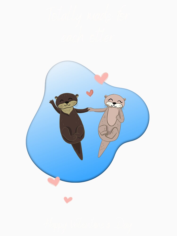 otter happy Valentine's day by Fruit Mood