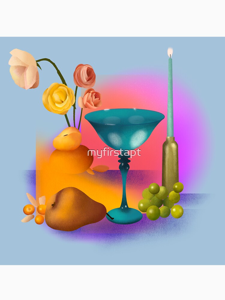 Martini Glass Still Life by myfirstapt
