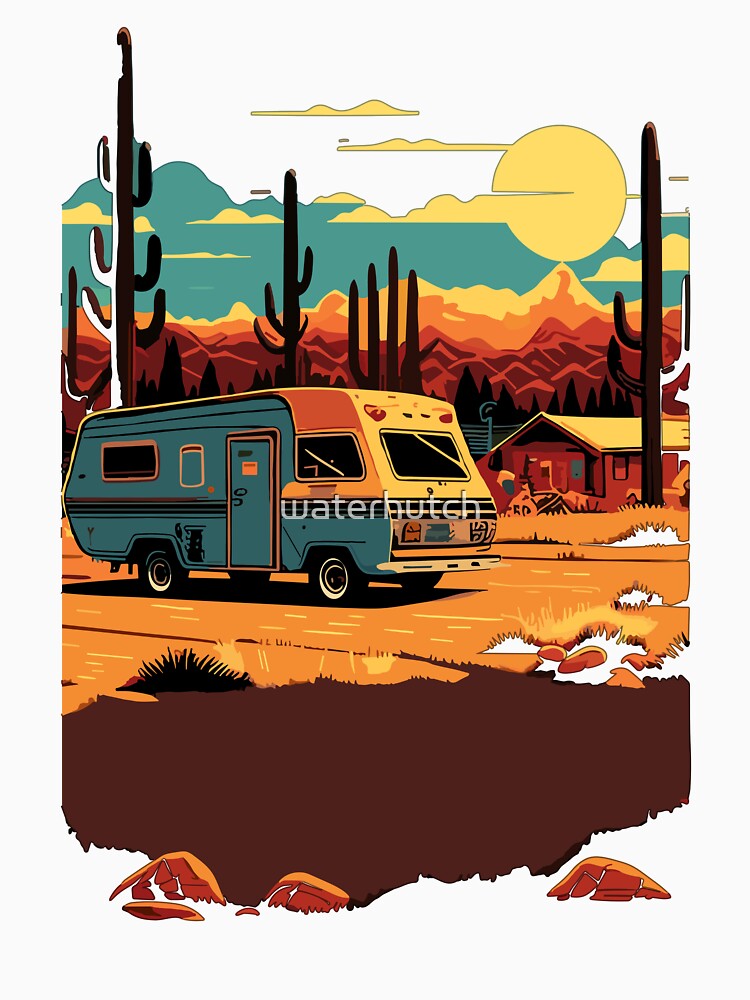 Turbo Trails: Desert Escape in 80s Style by waterhutch