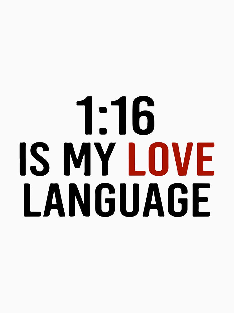 1:16 Ratio is My Love Language by Alimehab | Graphic tees | Design & Art