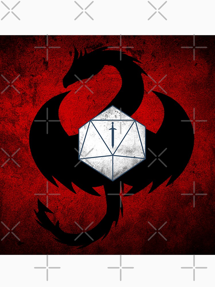 Dungeons and Dragons Reverse Color Design by Nav19at0r