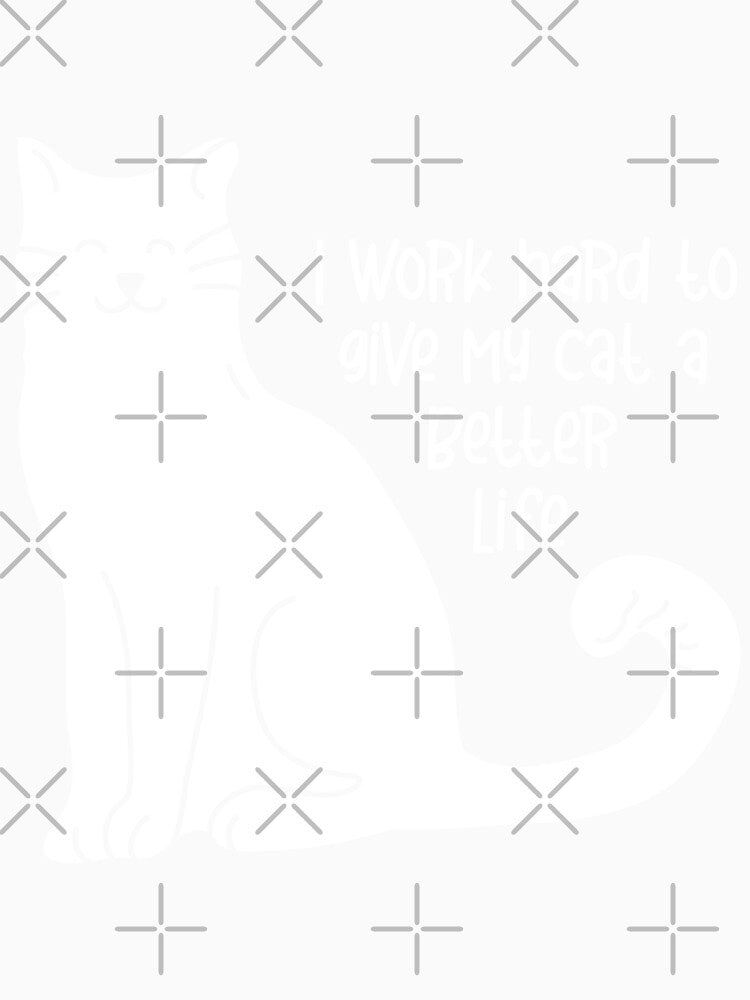 I work hard to give my cat a  better life by sampathm