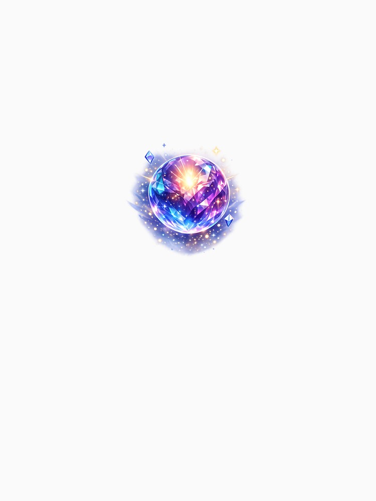 Mystic Crystal Sphere – Healing & Uplifting Artwork by MyKidsLife