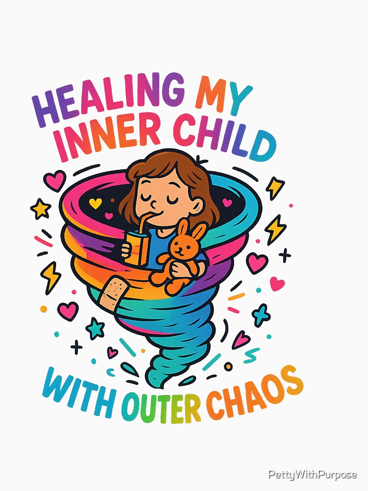 Healing My Inner Child with Outer Chaos – Whimsical Tornado Art by PettyWithPurpose