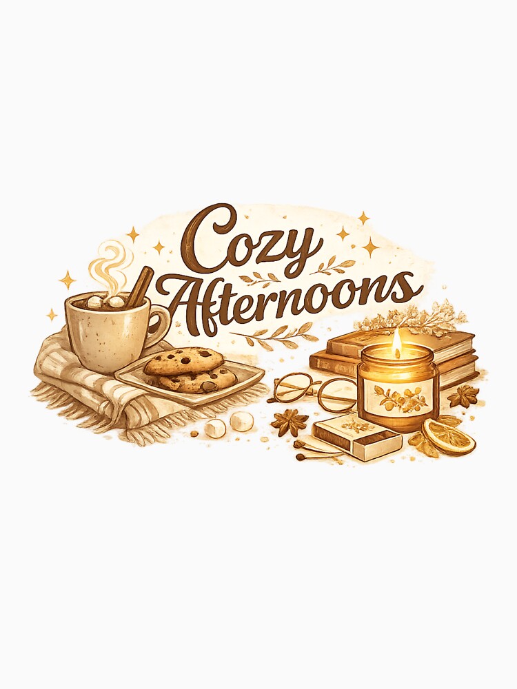 Cozy Afternoons – Retro Coffee & Book Aesthetic by BeaVibes
