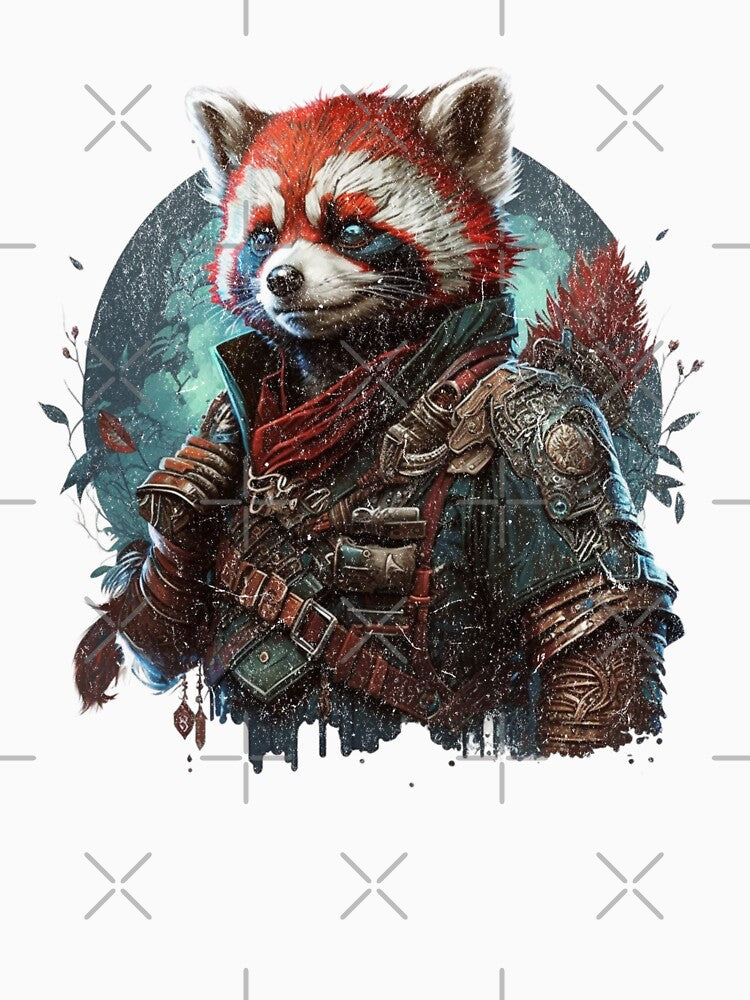 Steampunk Red Panda by WhistlingSnail