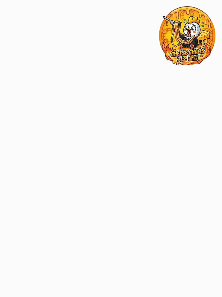 Ultimate K-Spicy Noodle Challenge - Cheese Buldak Chicken Sticker by K-Vibe Design Studio