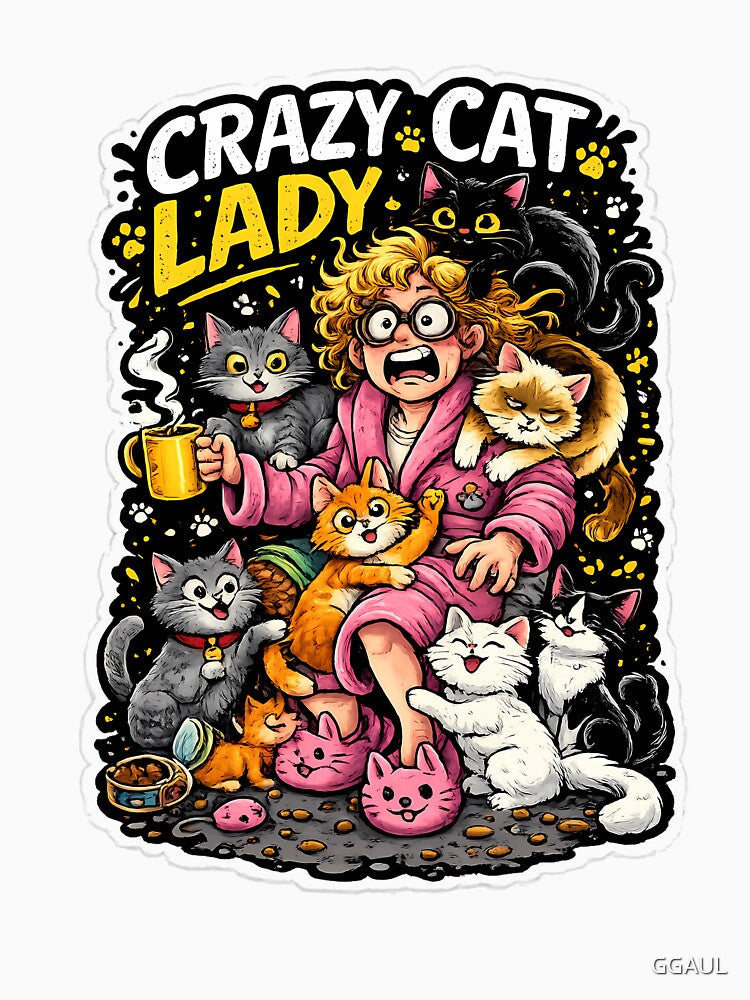 Crazy Cat Lady by GGAUL