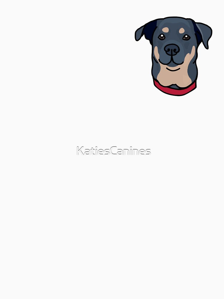 Rottweiler Face by KatiesCanines
