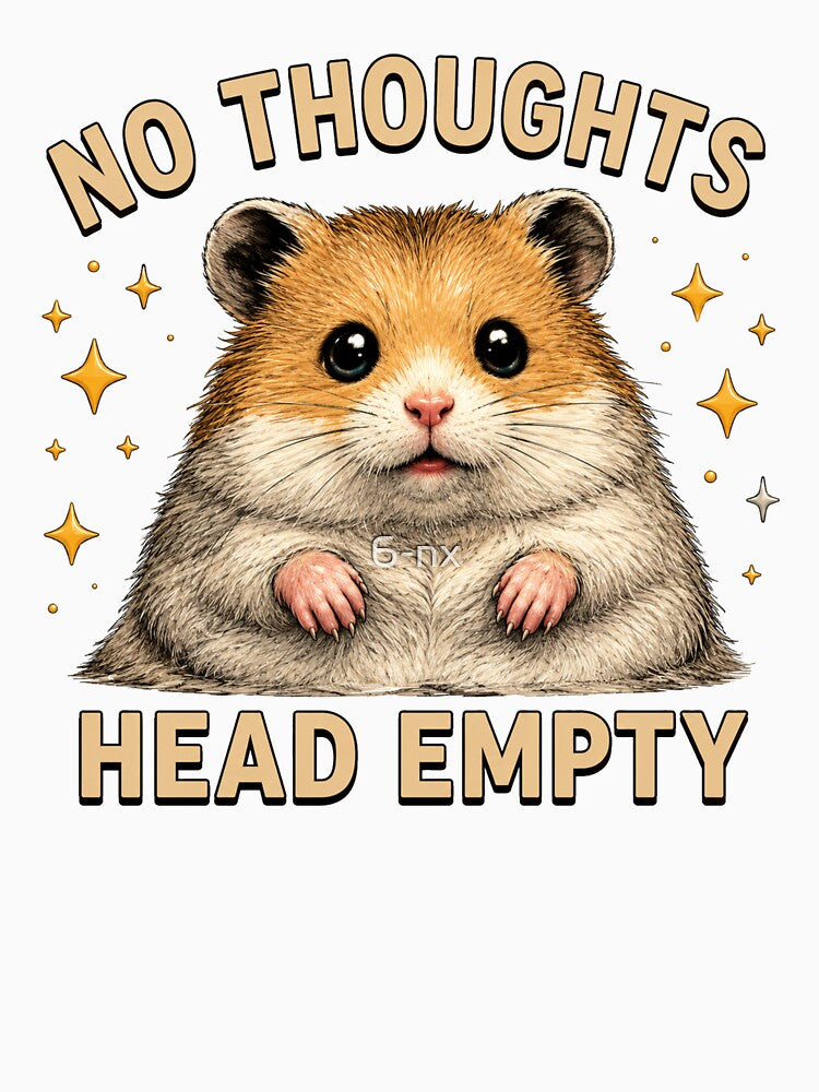 No thought head empty hamster meme by 6-nx
