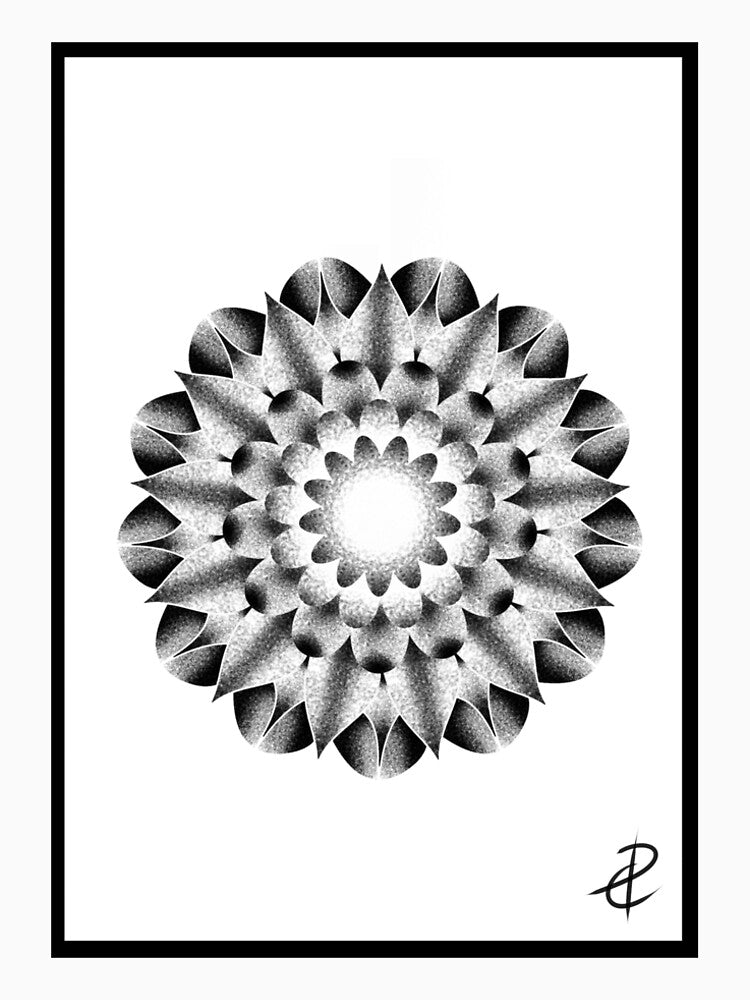 Mandala Flash Tattoo by Galaxink-Shop