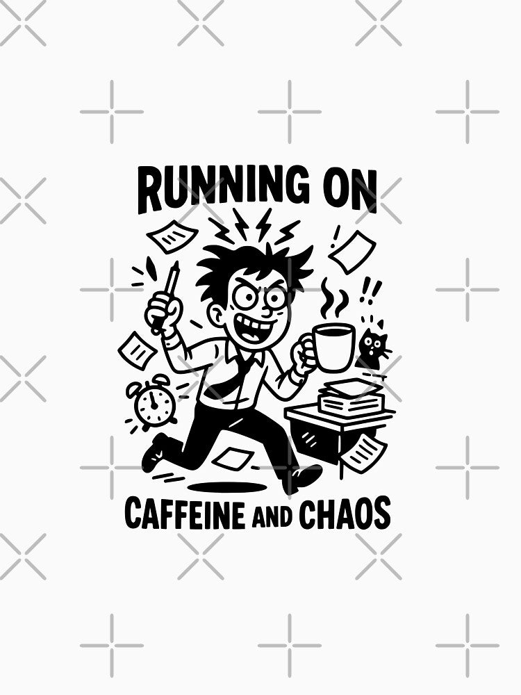 Running on Caffeine and Chaos #3 – Office Mayhem Edition by coffee-life-designs