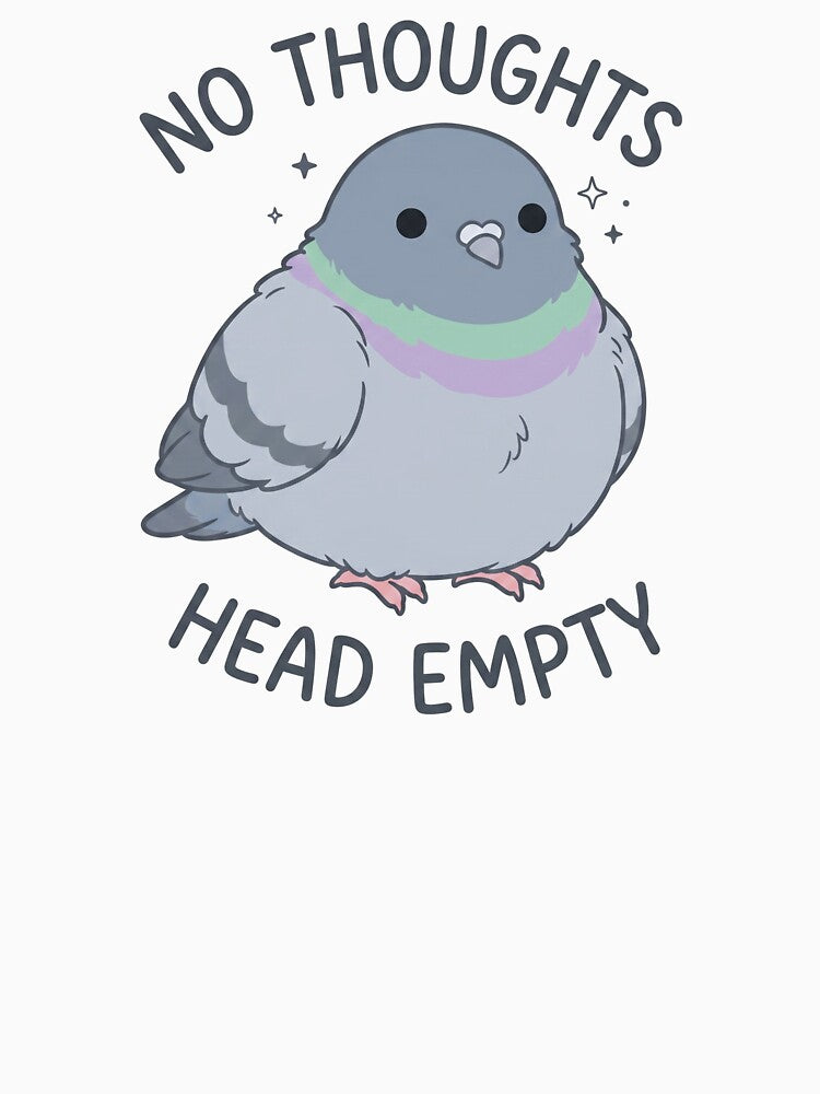 Chubby Pigeon // Silly Animal Sticker by Astraphyllia