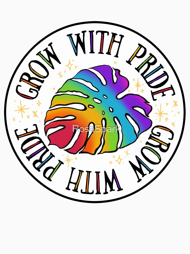 Grow With Pride Brand Wear by Art by Rosa Spark