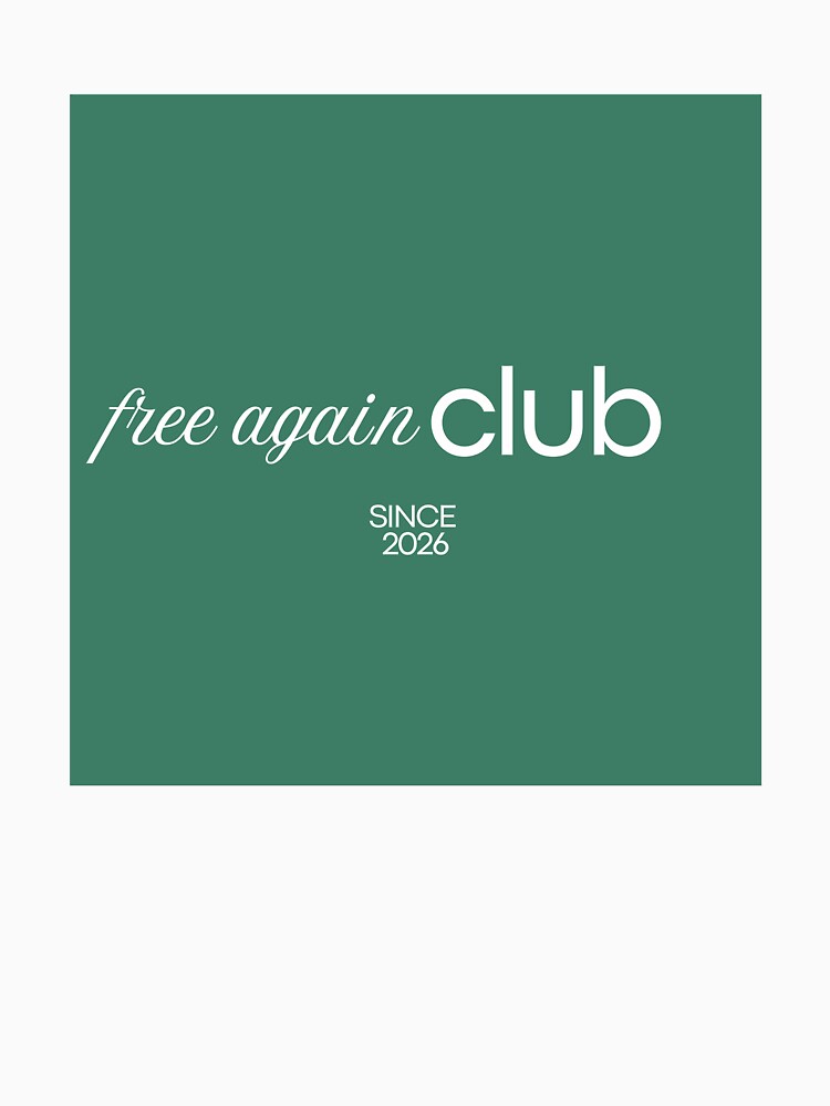 Free Again Club Est 2026 T-Shirt | Empowering Divorce Gift for Women by JustlyYours