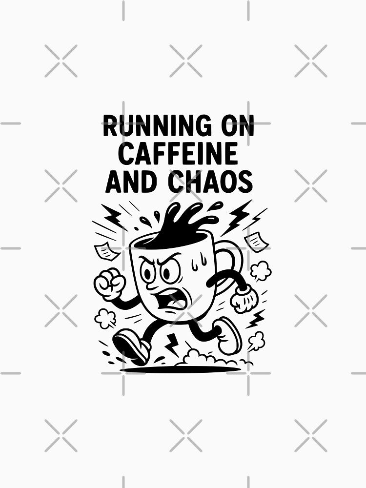 Running on Caffeine and Chaos #1 – Mug Run Edition by coffee-life-designs